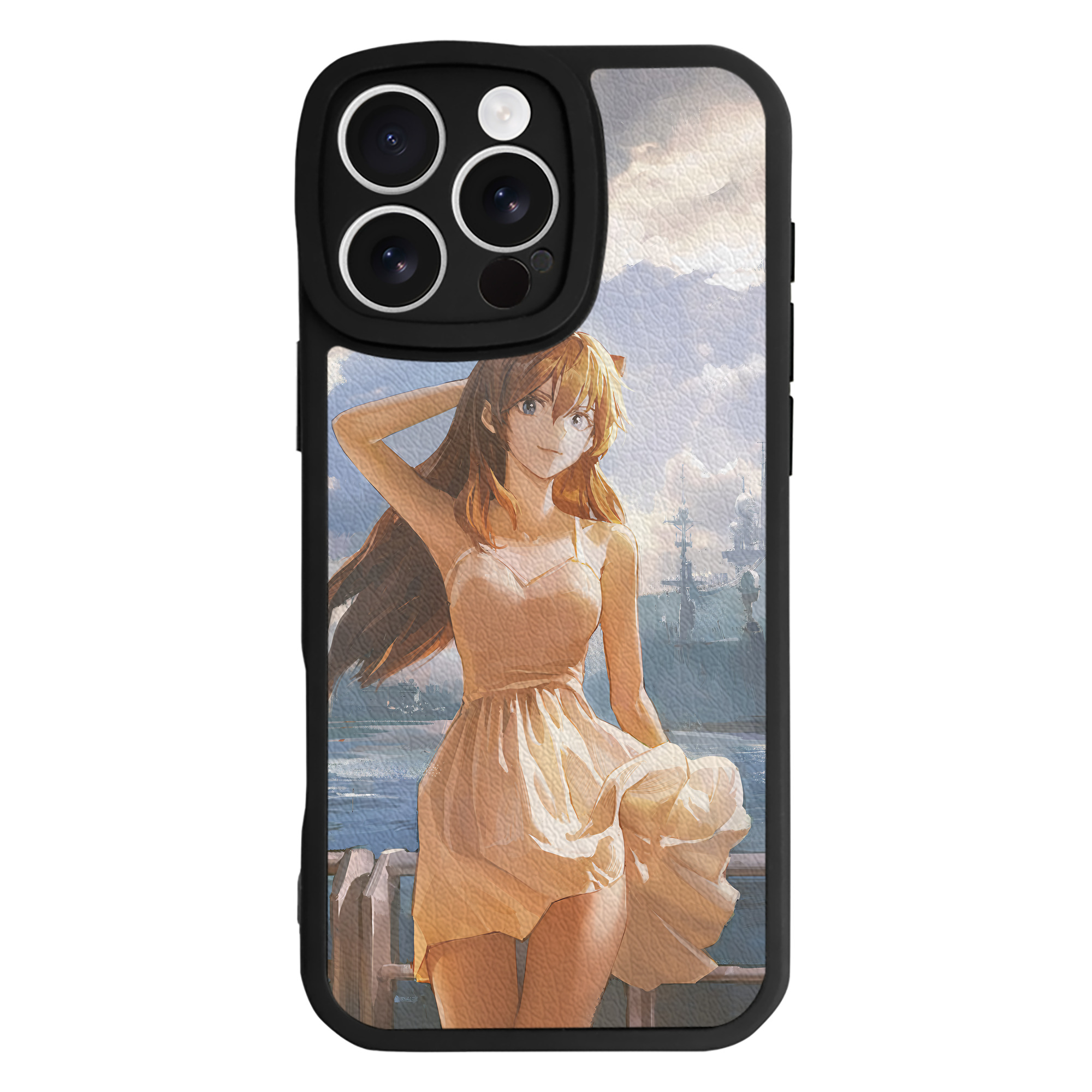 （画像用） EVA 新世紀エヴァンゲリオン 【iPhone 16シリーズ対応】シリコンスマホケース（レザー調） 材質：シリコン